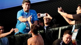 Diego Maradona: Le digo a todo el mundo que estoy muy vivo y bien cuidado