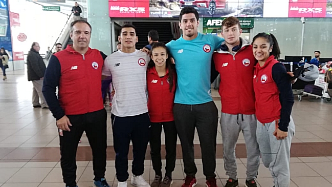 Team Chile de judo inició su gira europea