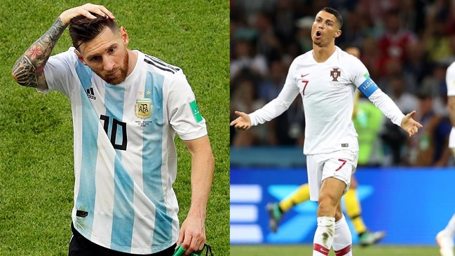Lionel Messi y Cristiano Ronaldo quedaron fuera del Mundial el mismo día