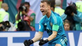 Akinfeev tras atajar dos penales ante España: El hombre del partido fue todo el equipo