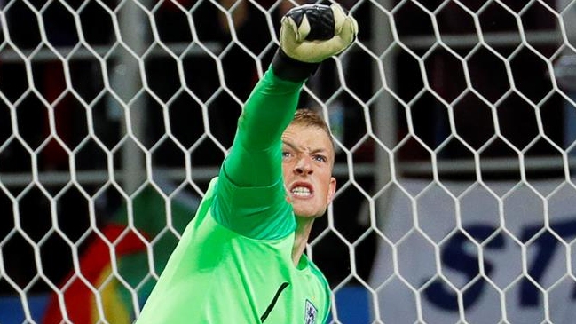 Jordan Pickford pasó de ser objeto de burla a héroe de Inglaterra