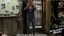 Eric Cantona se burló de la eliminación albiceleste cantando "No llores por mí Argentina"