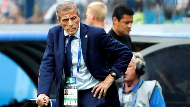 Oscar Tabárez: De mi parte no hay ningún reproche hacia los jugadores