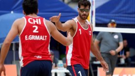 Primos Grimalt cayeron en octavos de final del World Tour de Vóleibol Playa en Portugal