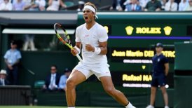 Nadal ganó la batalla contra Del Potro y pasó a semifinales en Wimbledon