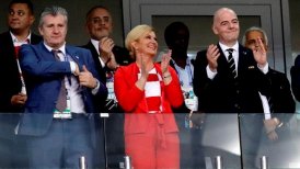Presidenta de Croacia confirmó su asistencia en la final y que costeará ella misma sus gastos
