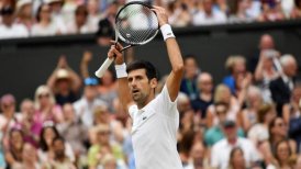 Novak Djokovic alcanzó por quinta vez la final de Wimbledon tras derribar a Rafael Nadal