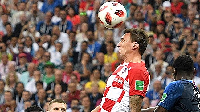 Mario Mandzukic marcó el primer autogol en la final de un Mundial