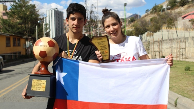 Catalina Vega y Diego Urzúa se coronaron campeones del Latinoamericano de Freestyle