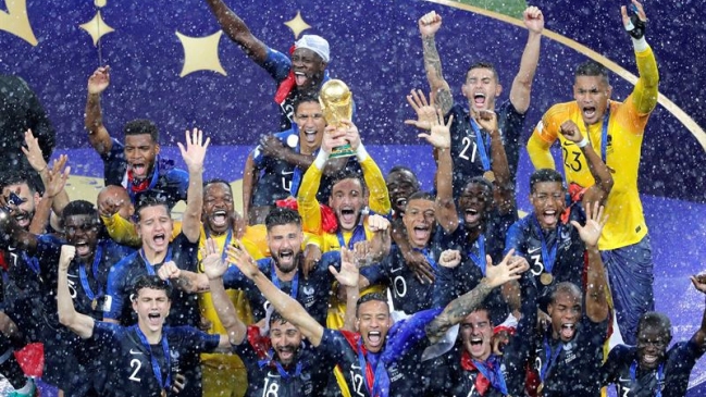 Francia se coronó campeón del mundo tras golear a Croacia en la final de Rusia 2018
