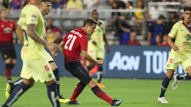 Manchester United arrancó la pretemporada con reñido empate ante América
