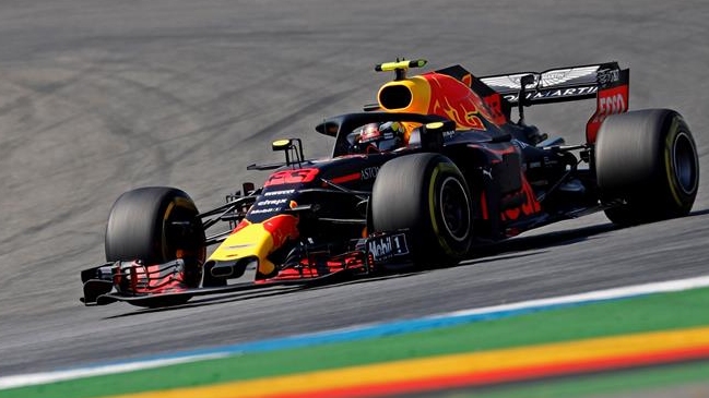 Verstappen: Fue una sorpresa empezar de manera competitiva en Hockenheim