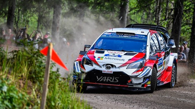 Ott Tänak marcó el mejor tiempo en el primer tramo del Rally de Finlandia