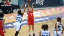 Chile cayó ante Estados Unidos en el Premundial femenino de baloncesto sub 18