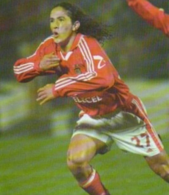 Cristián Uribe en Benfica (1999)