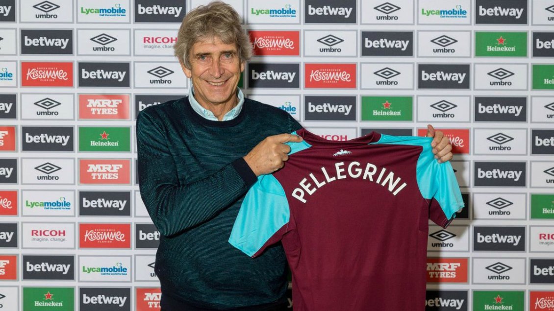 - Manuel Pellegrini (entrenador, 64 años) - Pasó de Hebei Fortune (China) a West Ham United.
