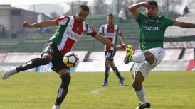 Palestino y Deportes Temuco se conformaron con un empate en La Cisterna