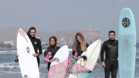 Surfistas ariqueñas irán por el Panamericano y Mundial de Surf