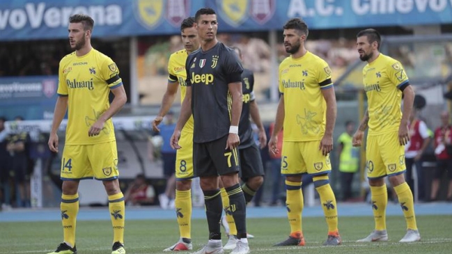 Cristiano Ronaldo se estrenó en sufrido triunfo de Juventus sobre Chievo Verona