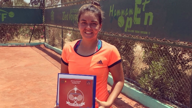 Fernanda Brito alcanzó el título en el ITF de Guayaquil