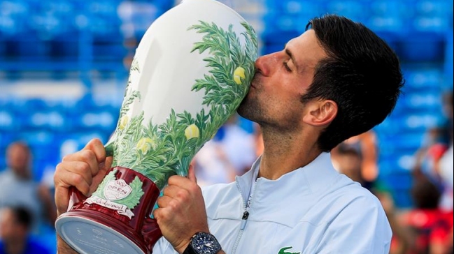 Novak Djokovic escaló cuatro lugares tras hacer historia en Cincinnati