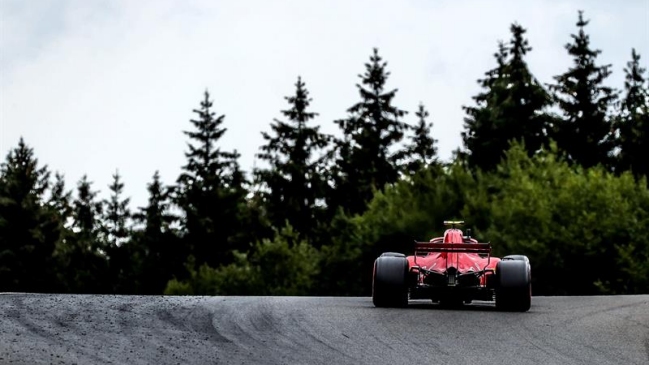 Kimi Raikkonen lideró la segunda sesión de ensayos en Bélgica