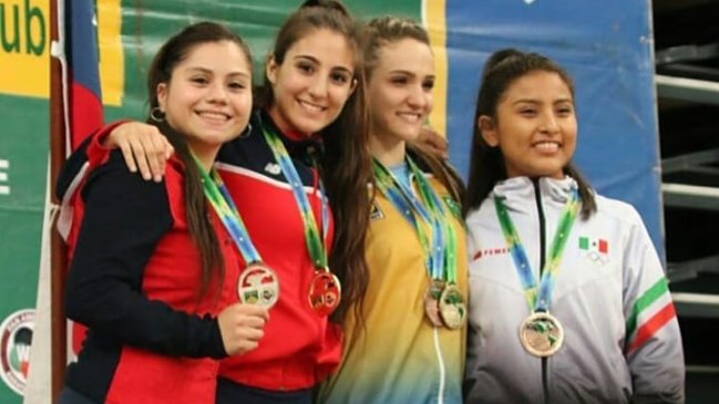 La chilena Valentina Toro se quedó con un oro en el Panamericano de Karate sub 21