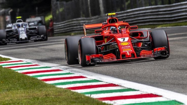 Kimi Raikkonen batió el récord de Montoya y saldrá primero en el Gran Premio de Italia