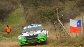 Alejandro Cancio ganó la jornada sabatina en el GP de Curicó de Rally Mobil