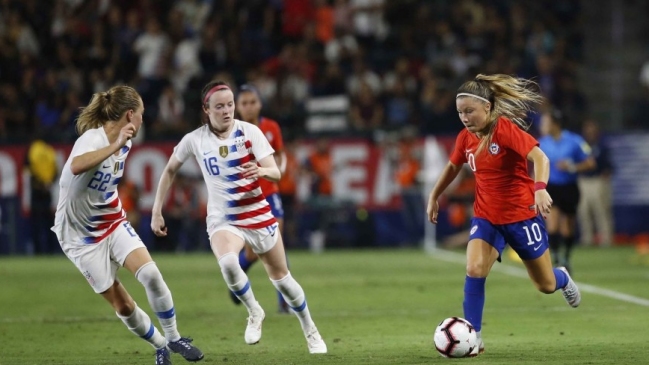 La Roja femenina enfrenta a Estados Unidos en su segundo amistoso internacional