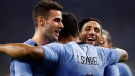 Uruguay goleó a México en Estados Unidos con gran actuación de Luis Suárez