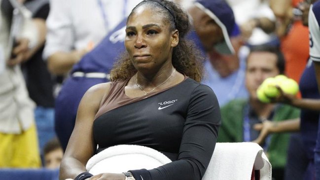 Serena Williams fue multada con 17 mil dólares por violar el código de conducta en la final del US Open