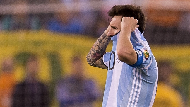Ex PF de Argentina describió "calvario" de Lionel Messi tras perder la Copa Centenario