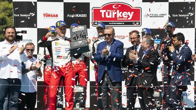 Ott Tanak ganó el Rally de Turquía y quedó segundo en la general del Mundial