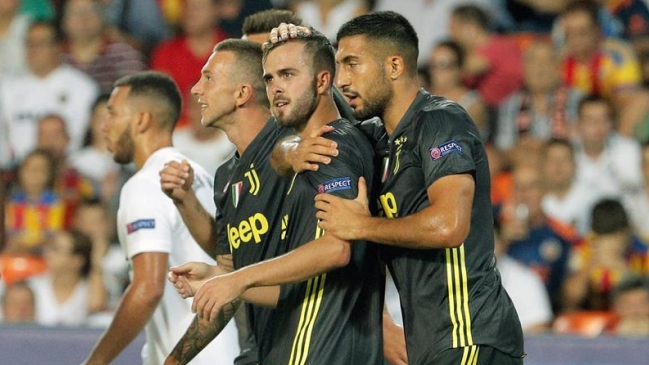 Juventus se vengó de la expulsión de Cristiano con triunfo sobre Valencia en Champions