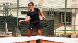 Fernanda Brito alcanzó los cuartos de final del ITF en Buenos Aires