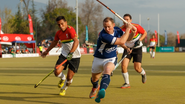 Selección chilena masculina logró la mayor goleada en el Hockey Series 2018