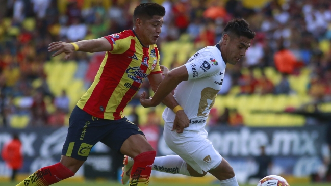 Valdés y Mora jugaron en empate entre Morelia y Pumas que terminó antes por tormenta eléctrica