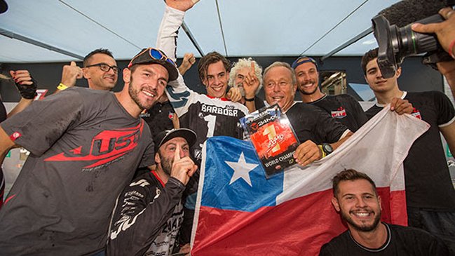 Chileno Ruy Barbosa se consagró campeón del mundo del EnduroGP