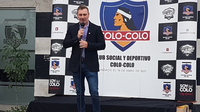 CSD Colo Colo homenajeó a Marcelo Barticciotto y puso su nombre a su Sala de Directorio