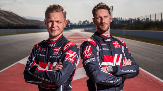 Grosjean y Magnussen se mantendrán al mando de los bólidos de Haas