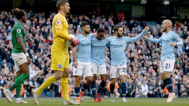 Manchester City amplió su positiva racha en Premier League con triunfo sobre Brighton