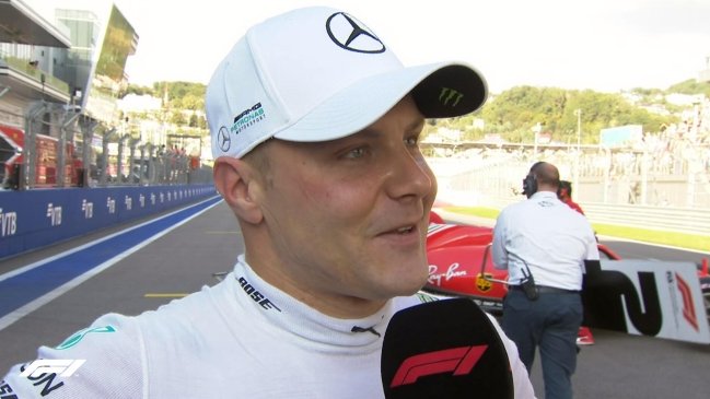 Valtteri Bottas le arrebató la "pole" a Lewis Hamilton en el Gran Premio de Rusia