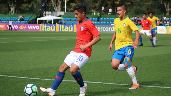 Selección chilena sub 15 volvió a caer ante Brasil en el cierre de su gira por Teresópolis