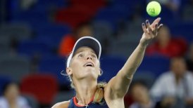 Caroline Wozniacki debutó con triunfo en el Abierto de China
