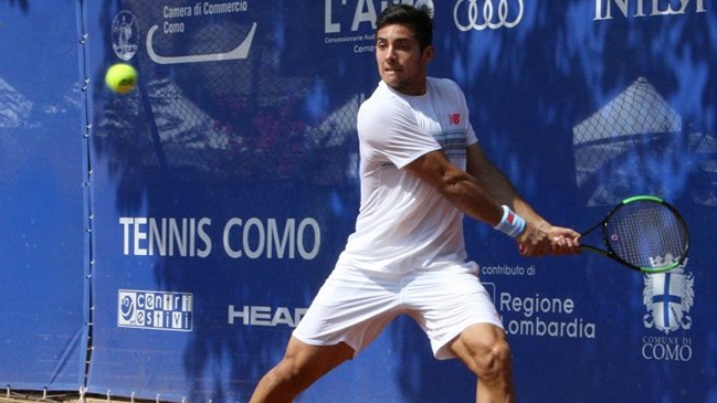 Christian Garín cayó en dobles junto a Federico Coria en cuartos de final de Campinas