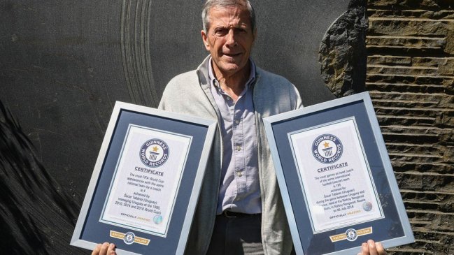 Oscar Washington Tabárez obtuvo dos récord Guinness