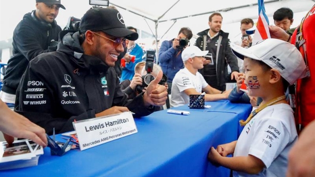 Lewis Hamilton: "No llego a Japón pensando que Valtteri tiene que trabajar para mí"