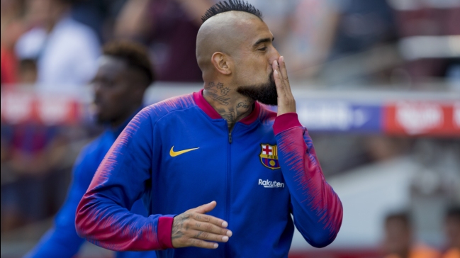 Diario español asegura que en FC Barcelona no preocupó reacción de Vidal