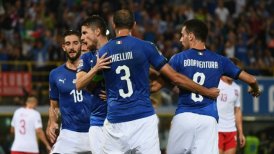 La selección italiana se enfrenta a Ucrania en duelo amistoso internacional
